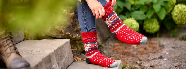 Women's Socks & Legwarmers - 100% Handmade Wool Fair Trade – Lost